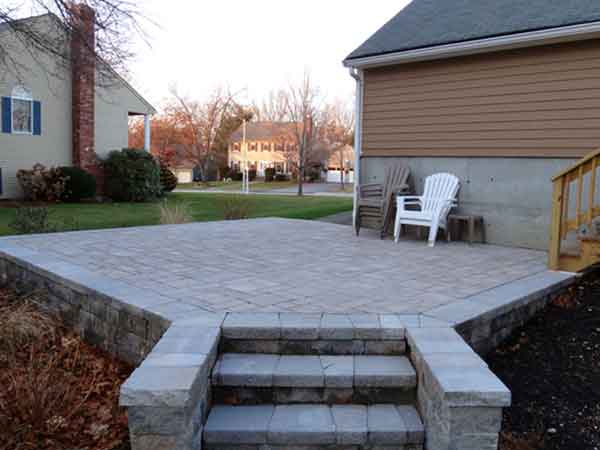 Patio, Walkway and Stairs